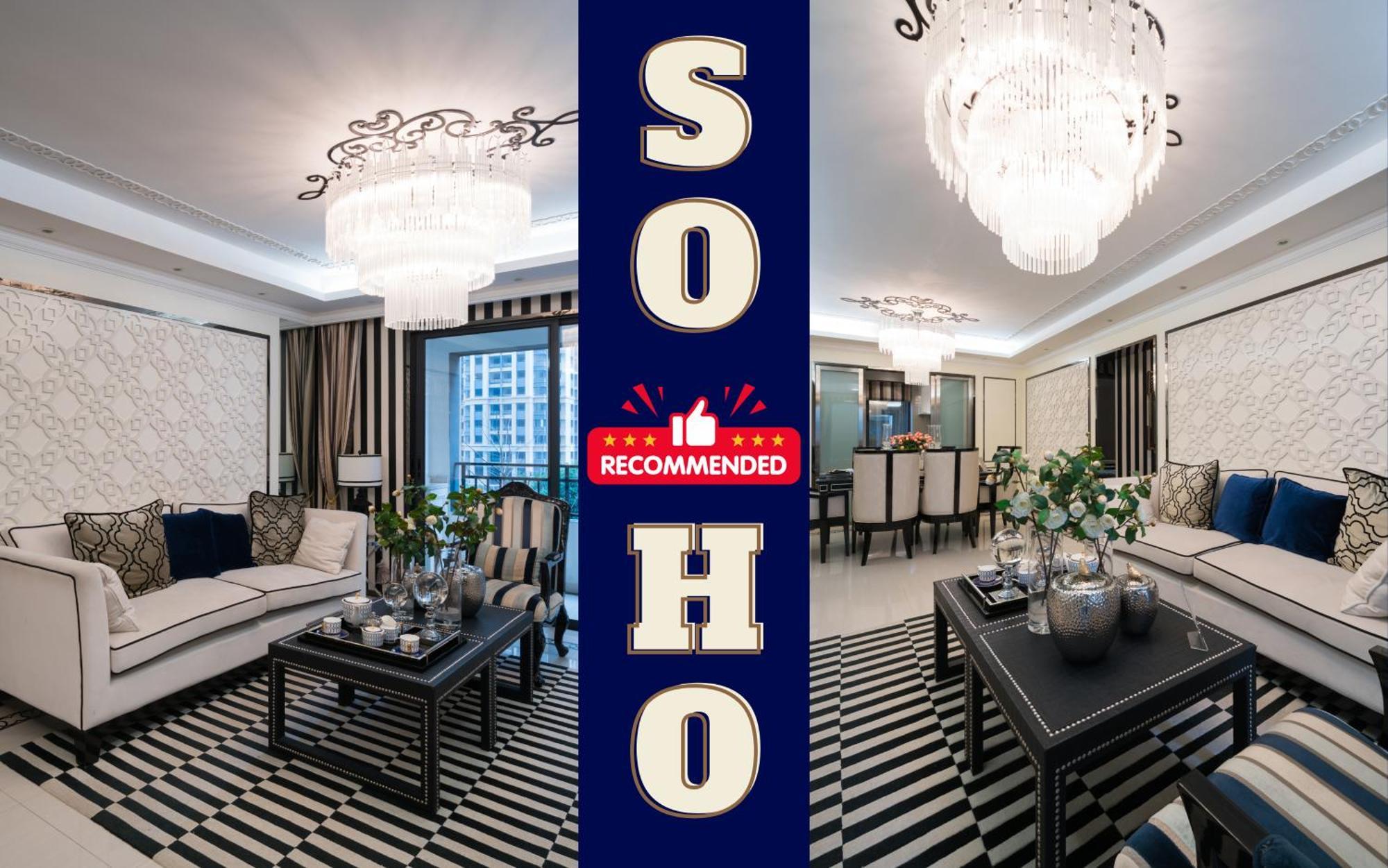 Soho Central Residence - City View - District 1 Ho Chi Minh-stad Buitenkant foto