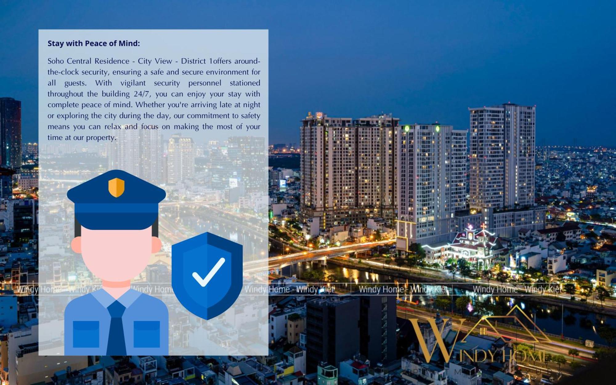 Soho Central Residence - City View - District 1 Ho Chi Minh-stad Buitenkant foto