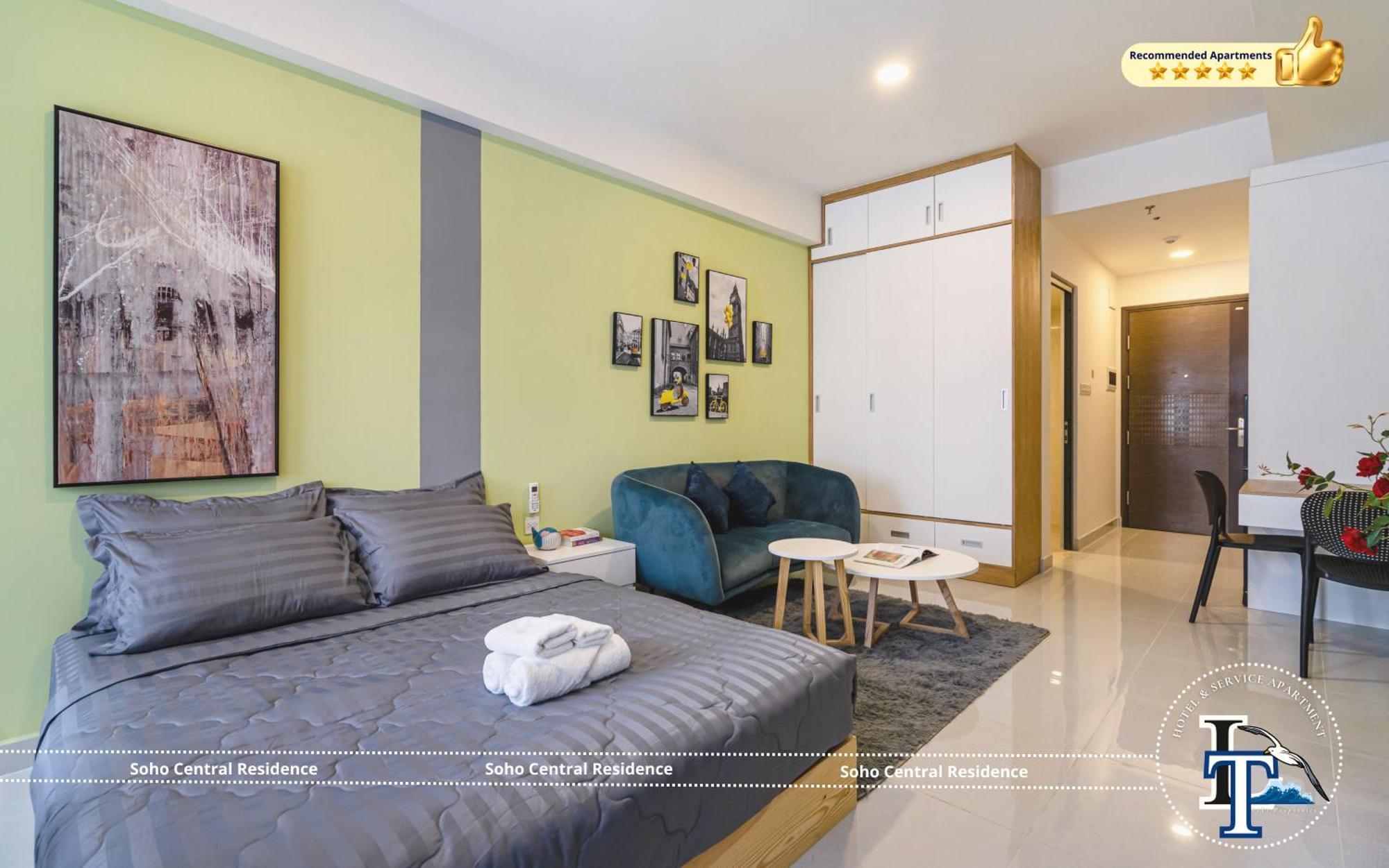 Soho Central Residence - City View - District 1 Ho Chi Minh-stad Buitenkant foto