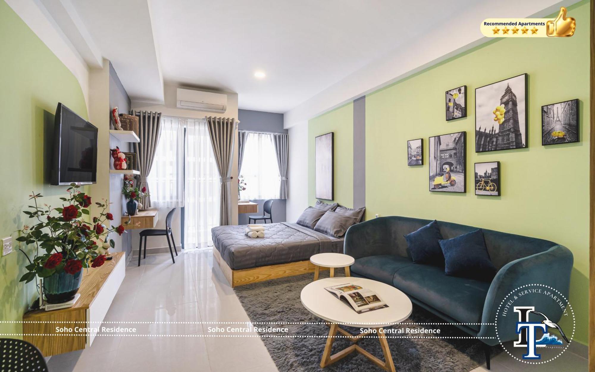 Soho Central Residence - City View - District 1 Ho Chi Minh-stad Buitenkant foto