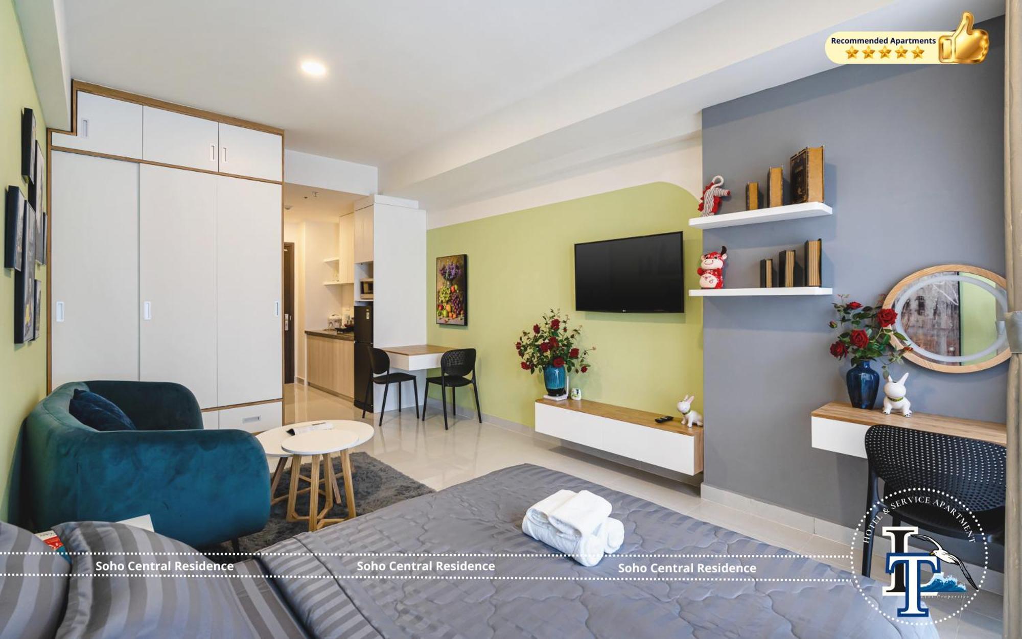 Soho Central Residence - City View - District 1 Ho Chi Minh-stad Buitenkant foto