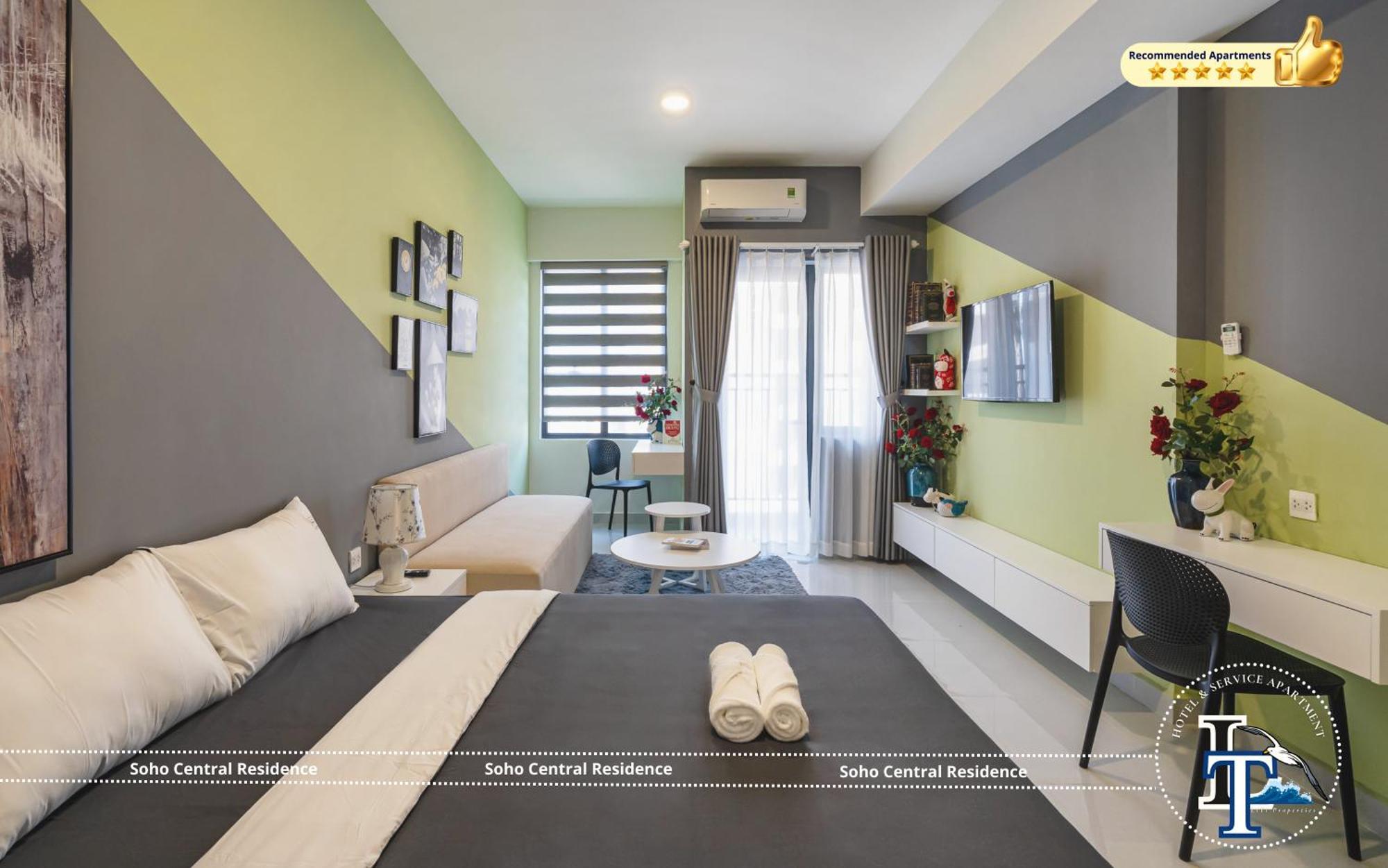 Soho Central Residence - City View - District 1 Ho Chi Minh-stad Buitenkant foto
