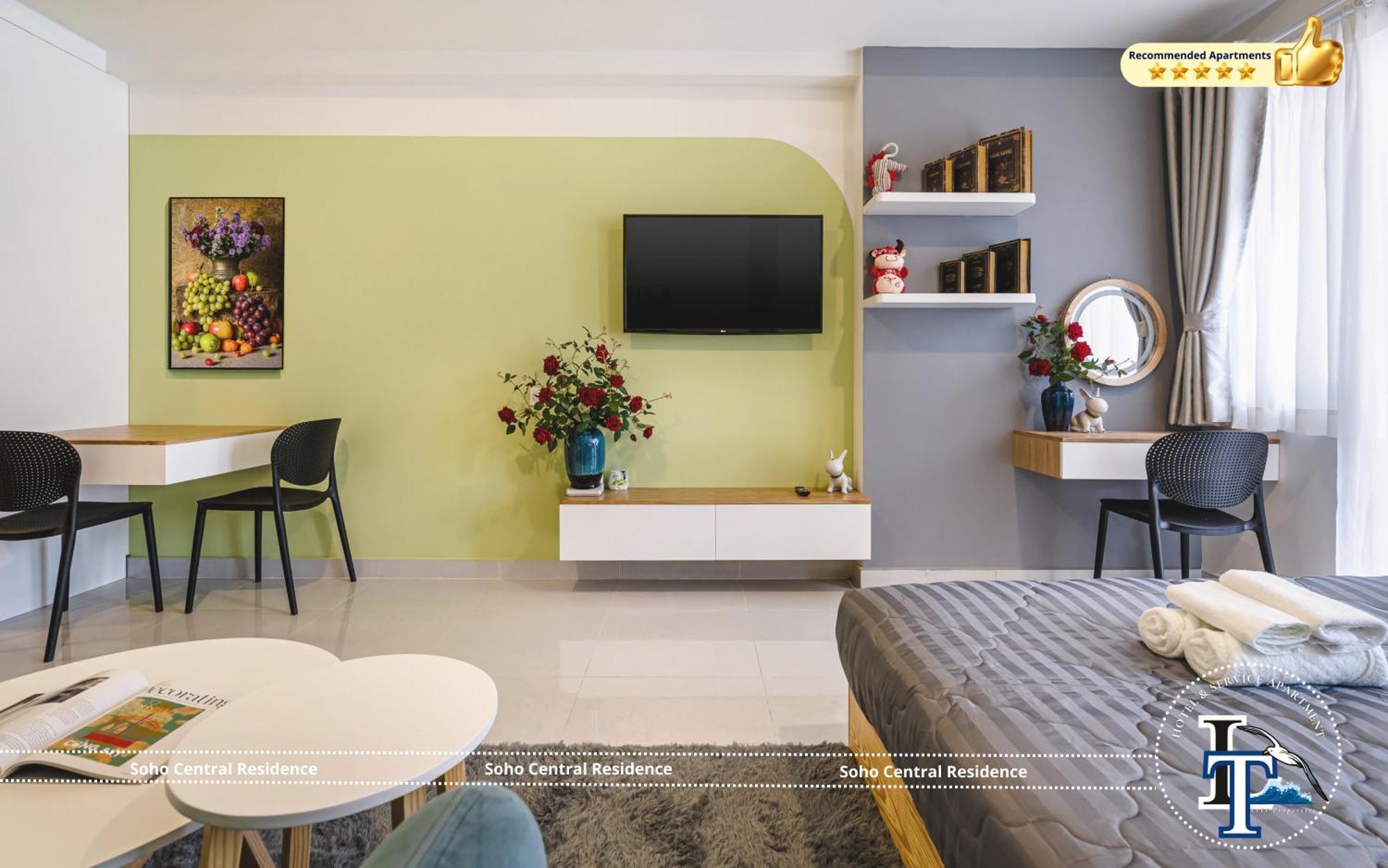 Soho Central Residence - City View - District 1 Ho Chi Minh-stad Buitenkant foto