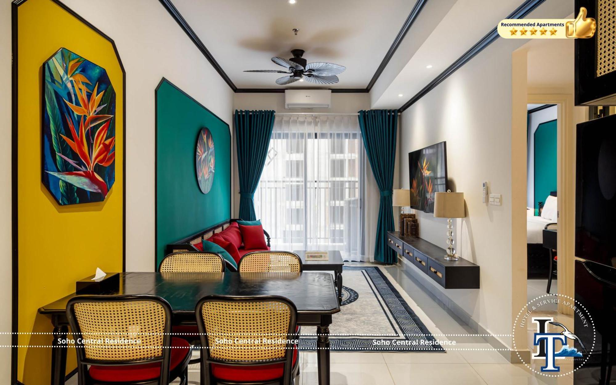 Soho Central Residence - City View - District 1 Ho Chi Minh-stad Buitenkant foto